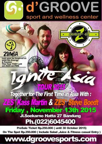 IGNITE ASIA ZUMBA PARTY TOUR 2015